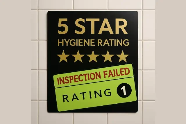 How to get a 5 Star Hygiene Rating When Rebranding